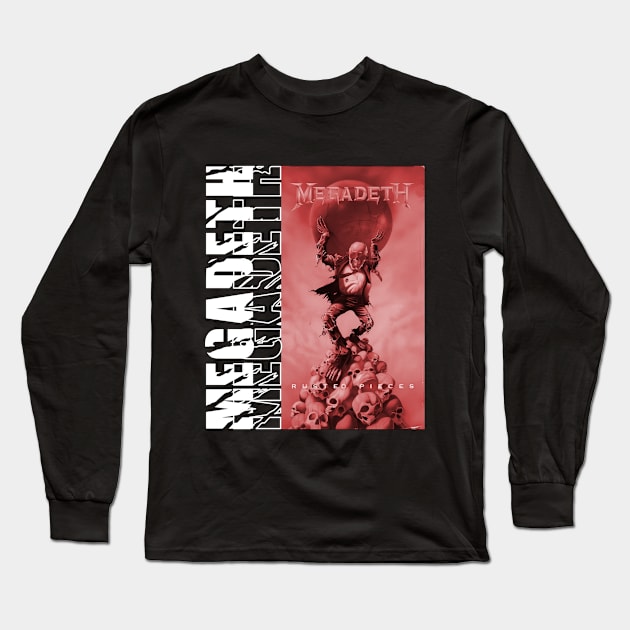 megadeth Long Sleeve T-Shirt by Flowerkind